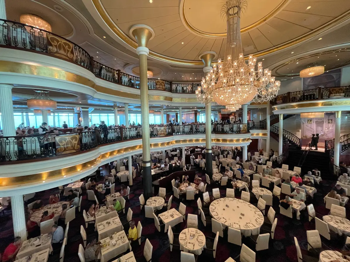 Tables in Main Dining Room