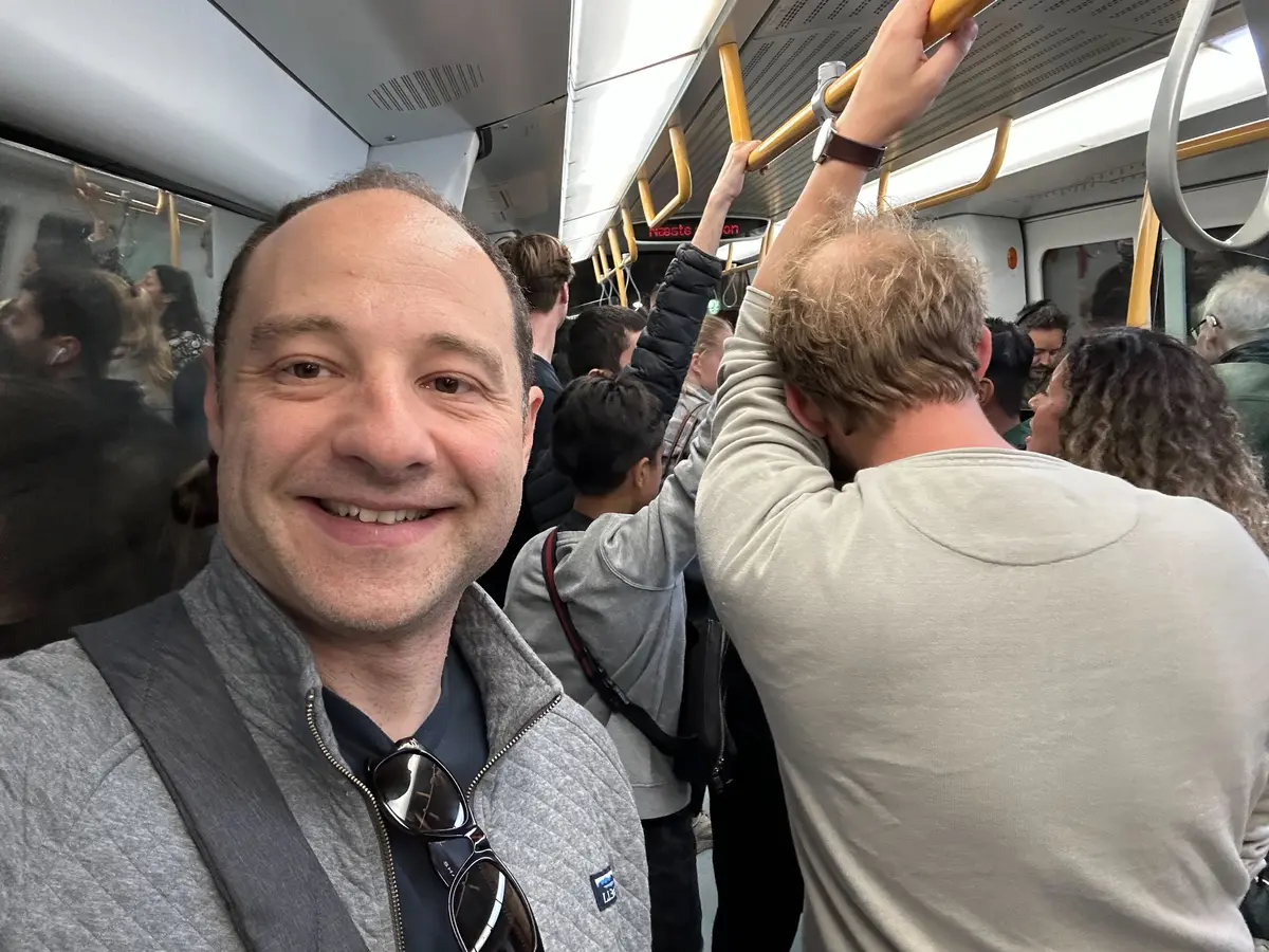 On the metro