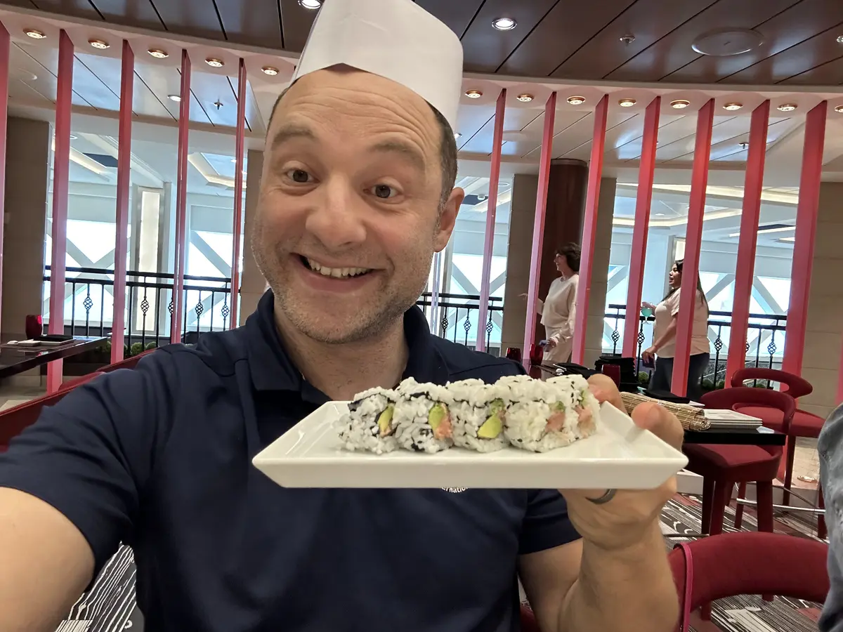 Sushi making class