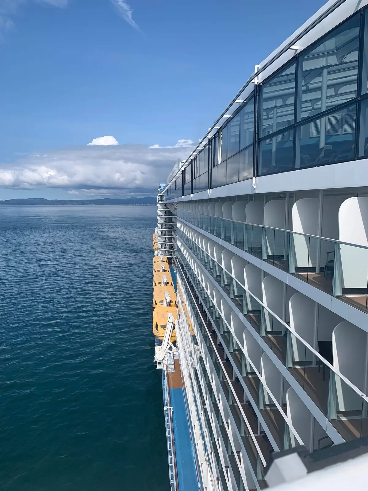 Side of the ship