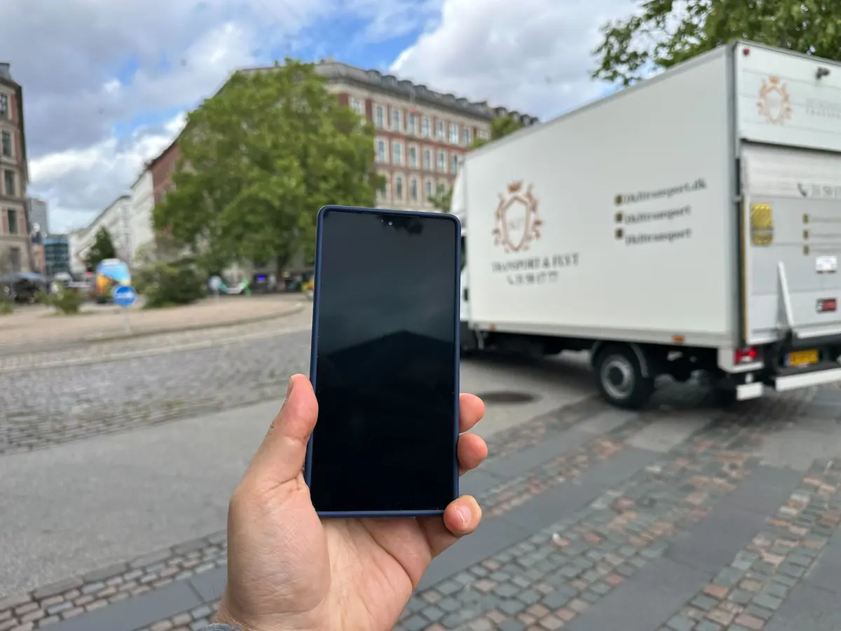 Holding a phone