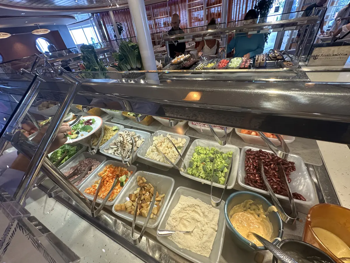 Food at Solarium Bistro