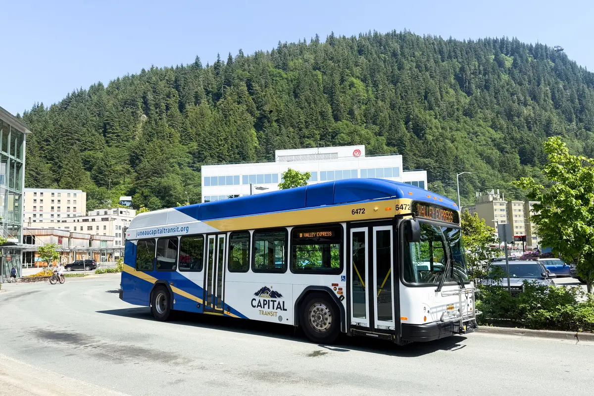 City bus in Juneau, Alaska