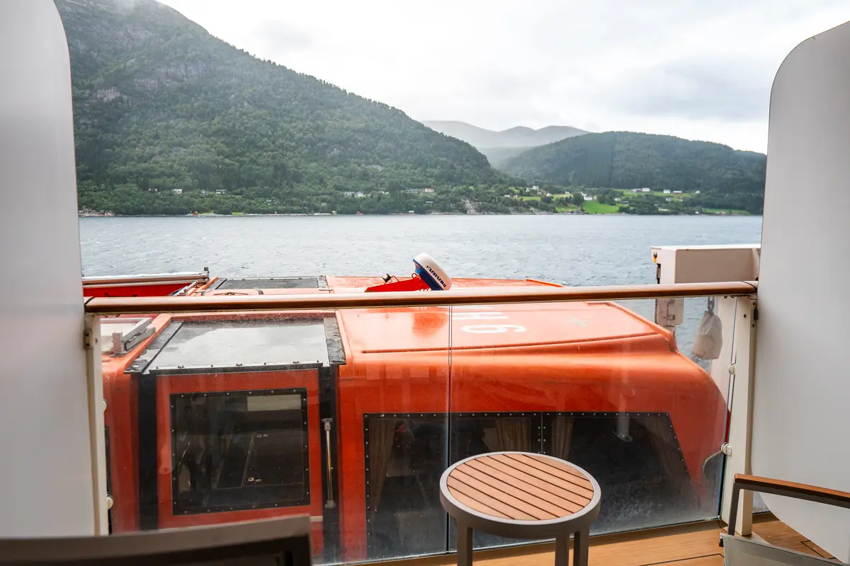 Norway balcony cabin