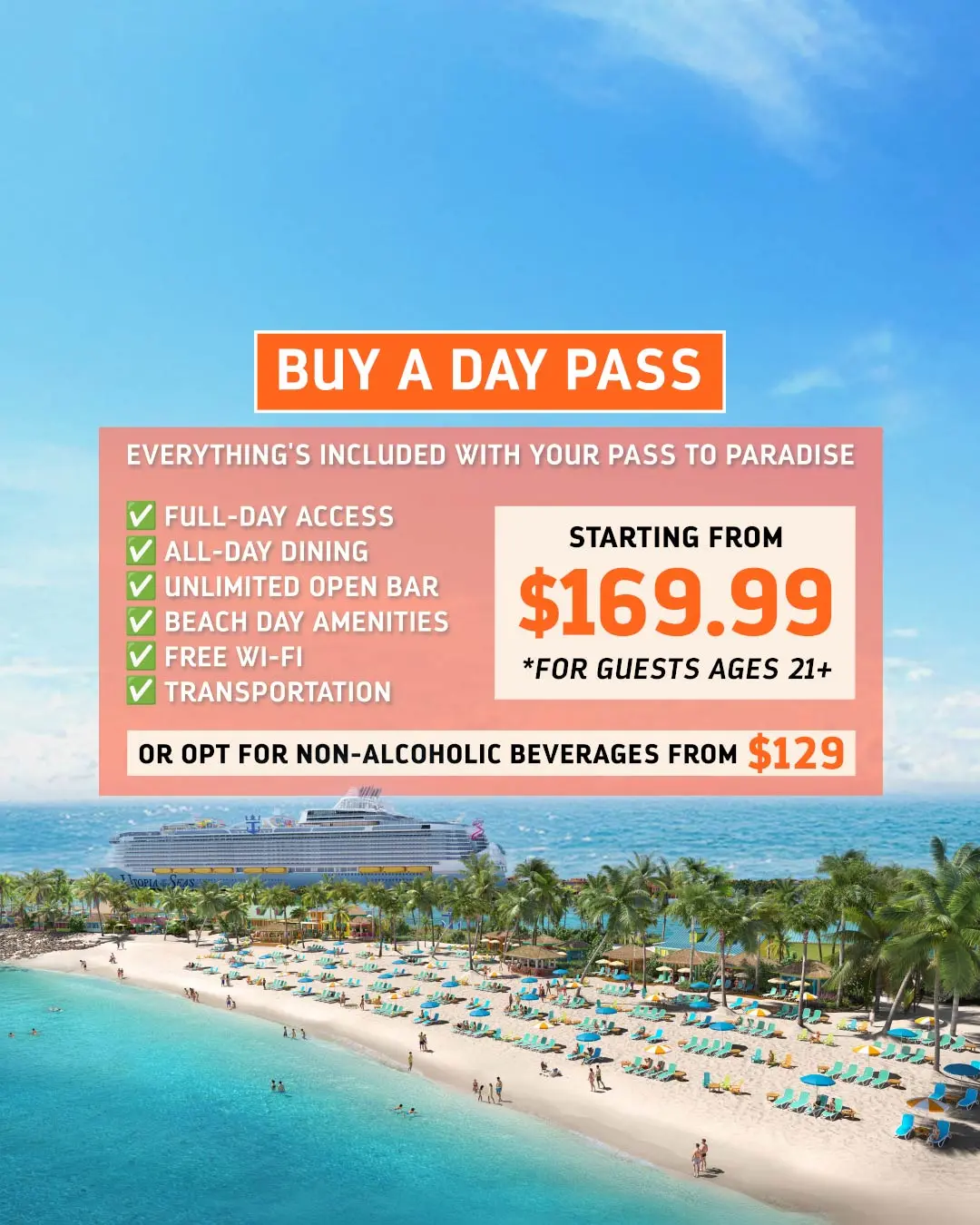 Day pass cost