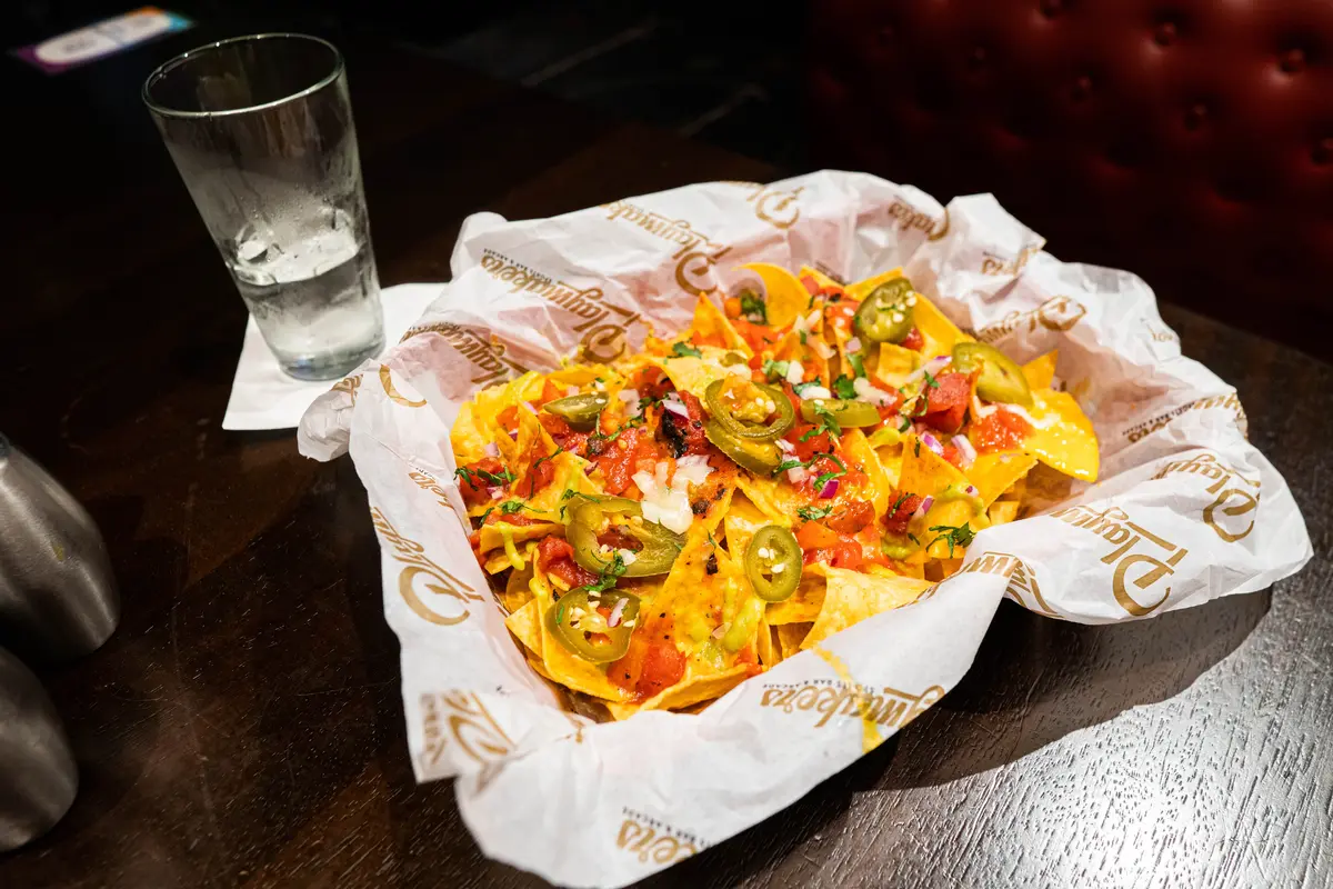 nachos at Playmakers