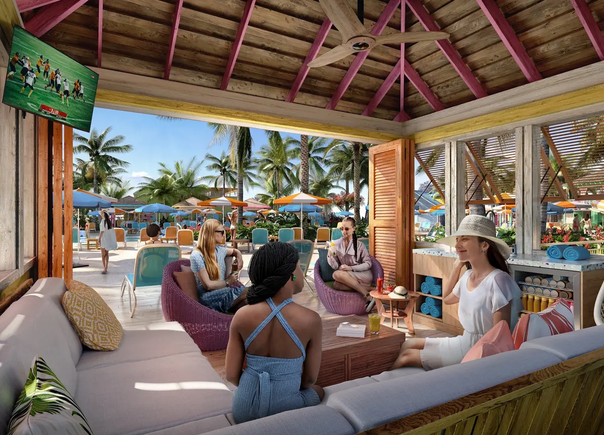 Pool cabana