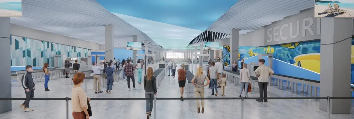 Cruise terminal G render