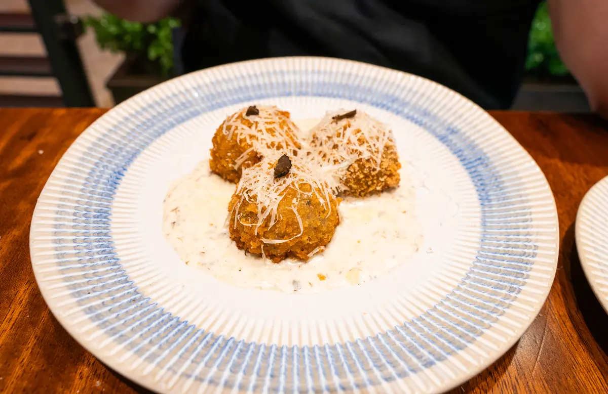 arancini at Jamie's Italian