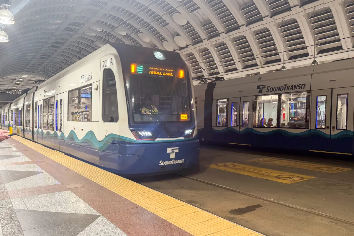 light rail in Seattle