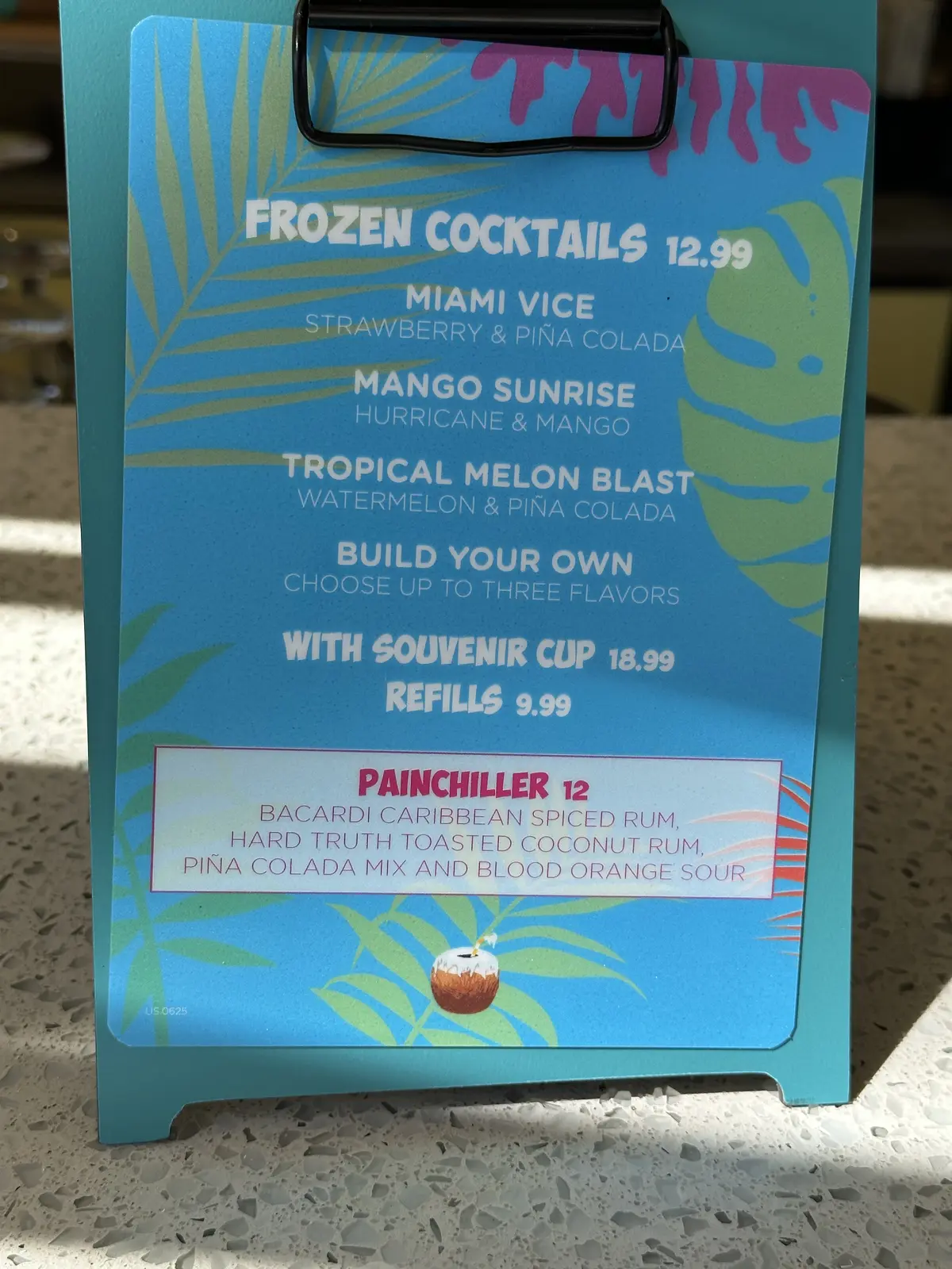 Frozen cocktails