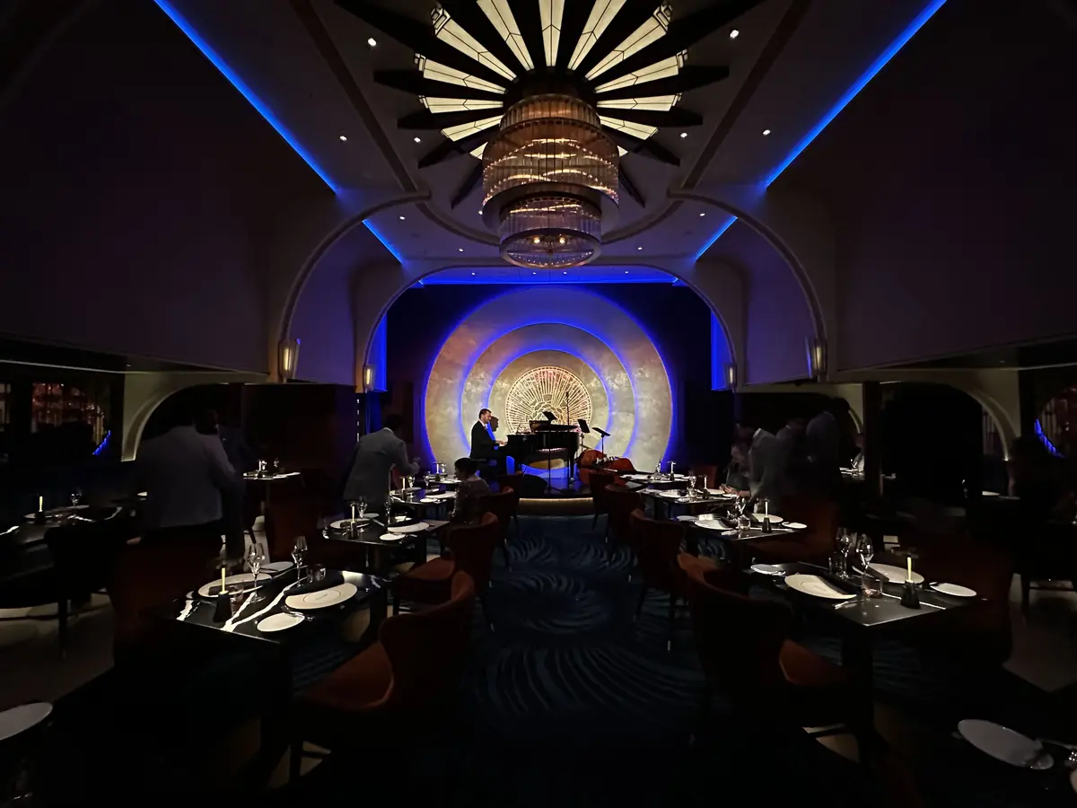 Inside the supper club
