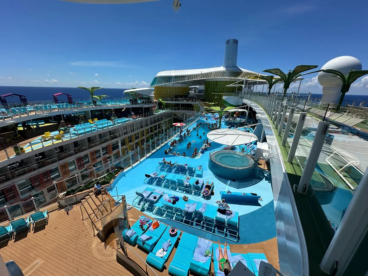 Pool deck