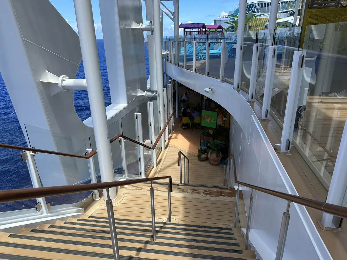 Stairs to Chill Island