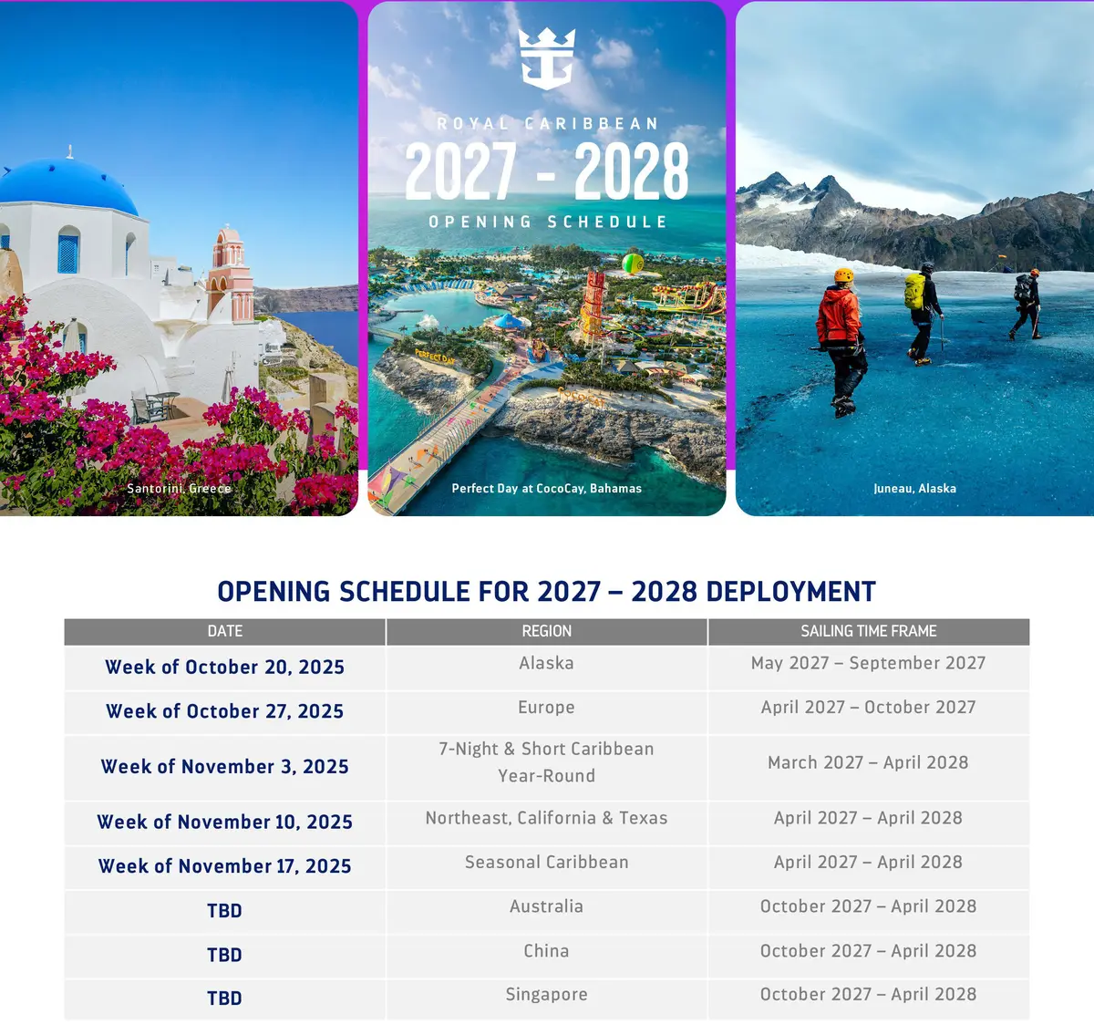 2027-2028 opening schedule