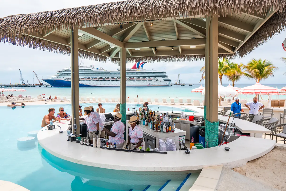 swimup bar at Celebration Key
