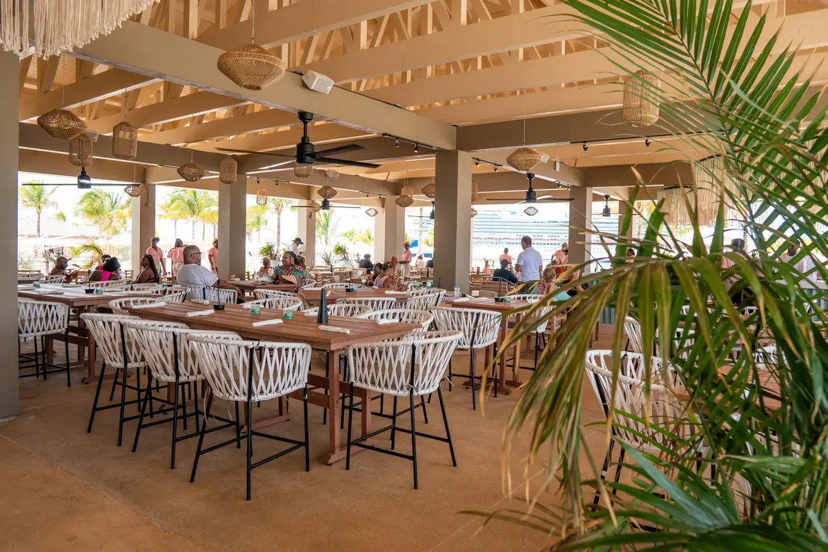 Pearl Cove Beach Club restaurant at Celebration Key