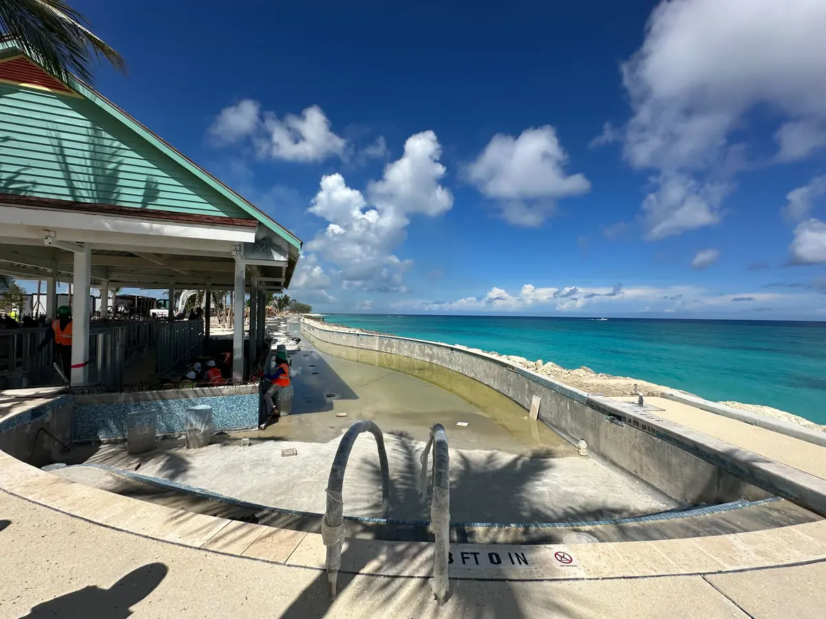 Pool construction