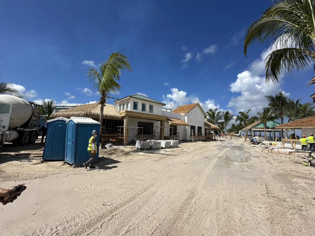Buildings under construction