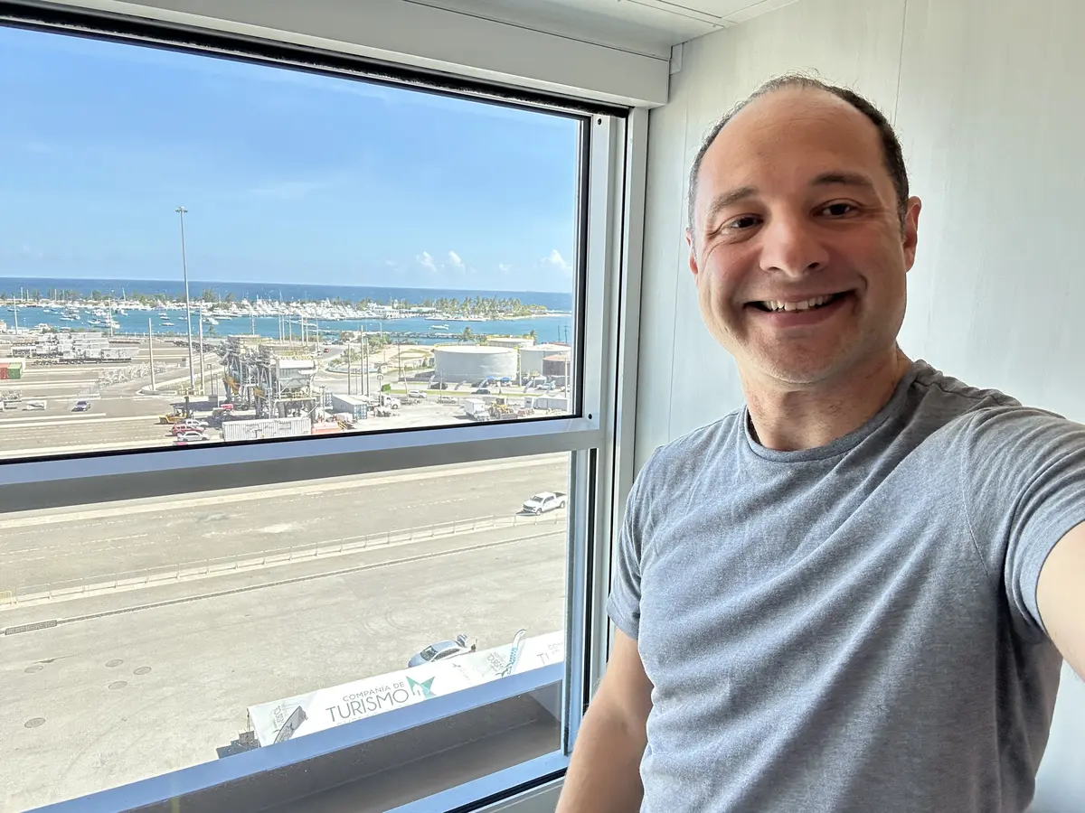 Matt on his infinite balcony