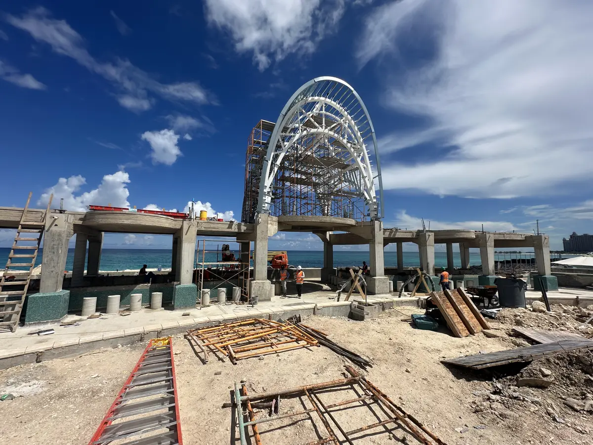 Construction of Party Cove