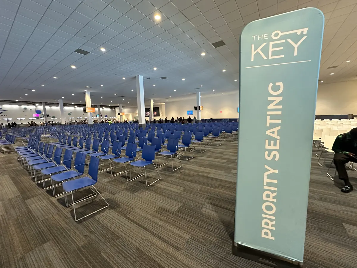 Reserved seating for Key