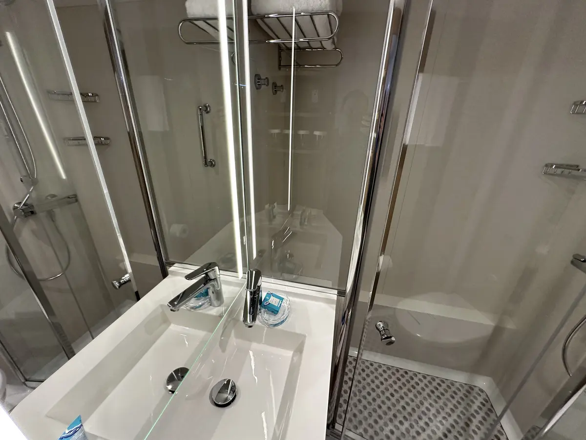 Door to the shower