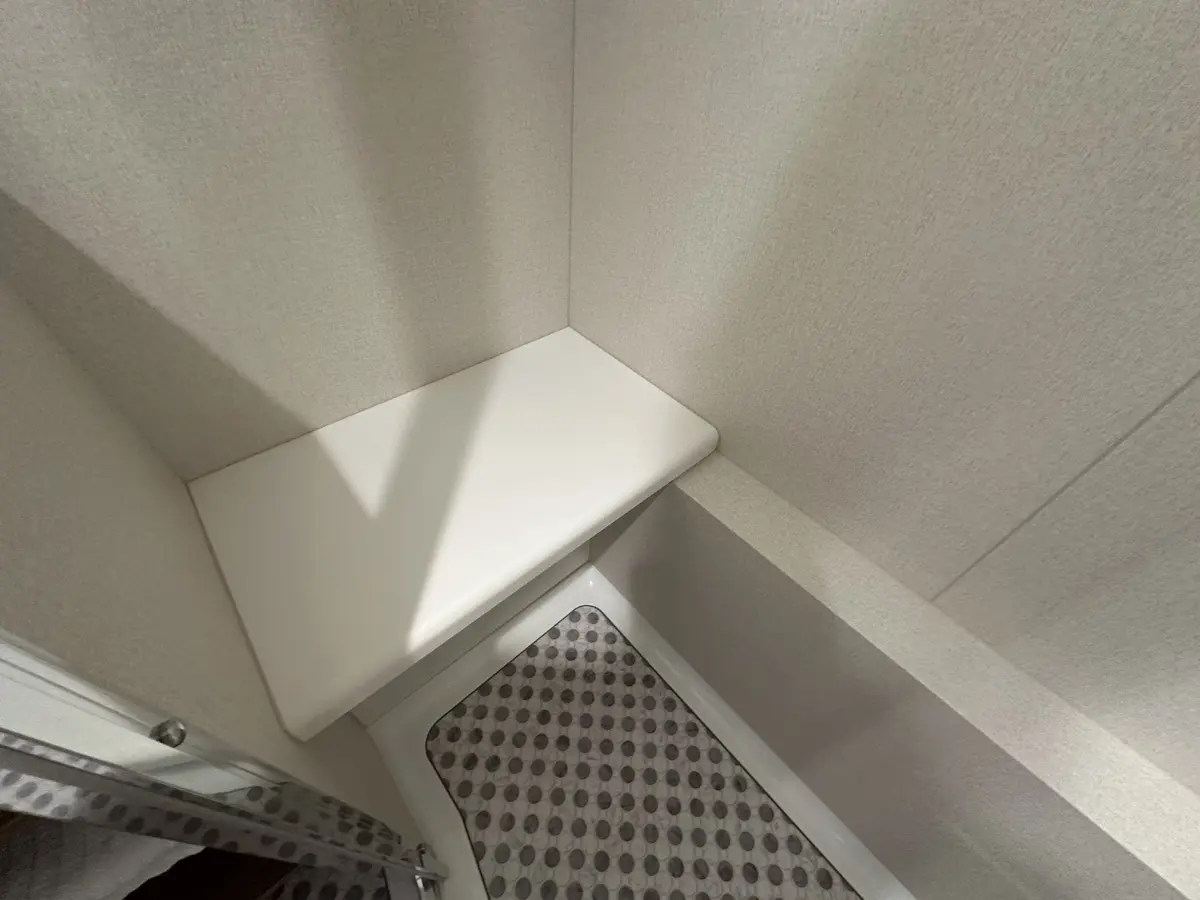 Seat in shower