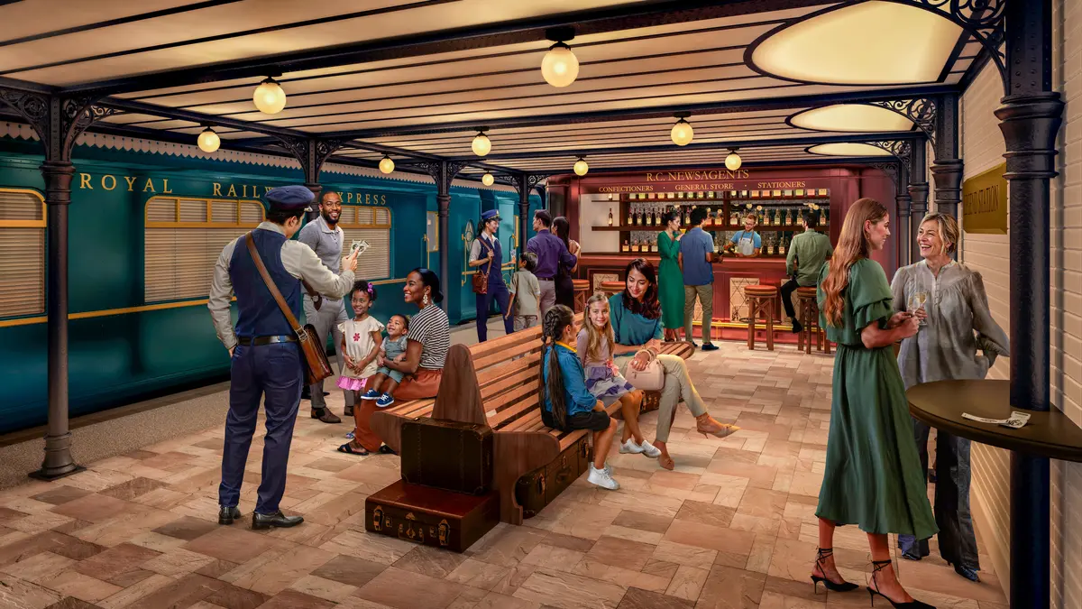 Royal Railway rendering