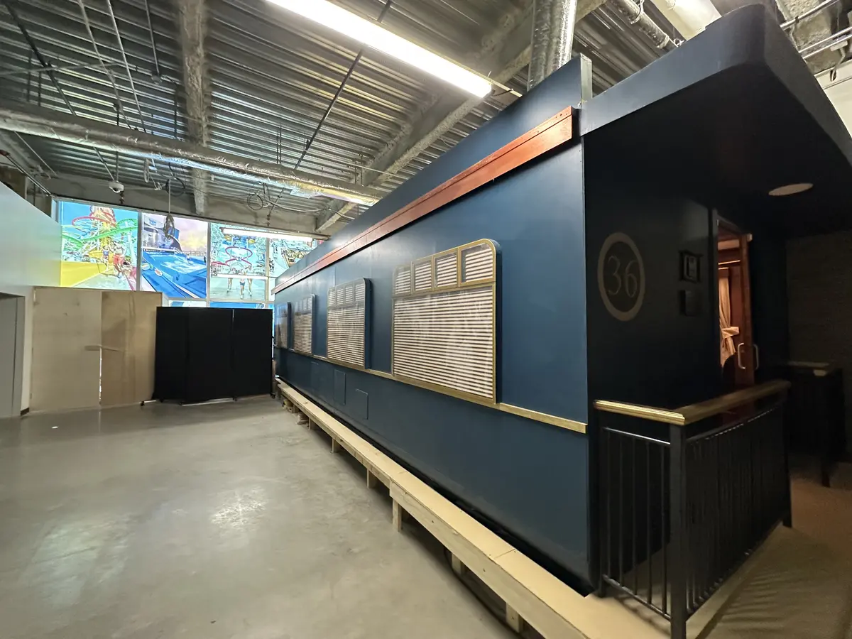 Train car mockup