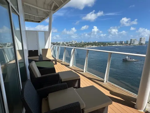 Star Loft Suite balcony