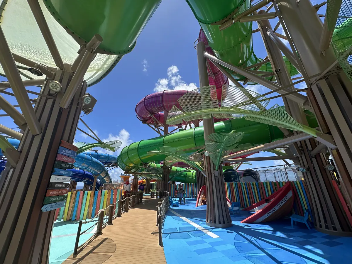 Water slides