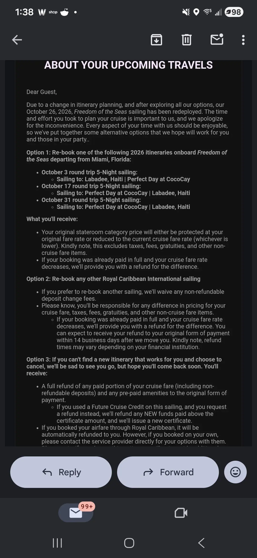 Freedom-Redeployment-Email