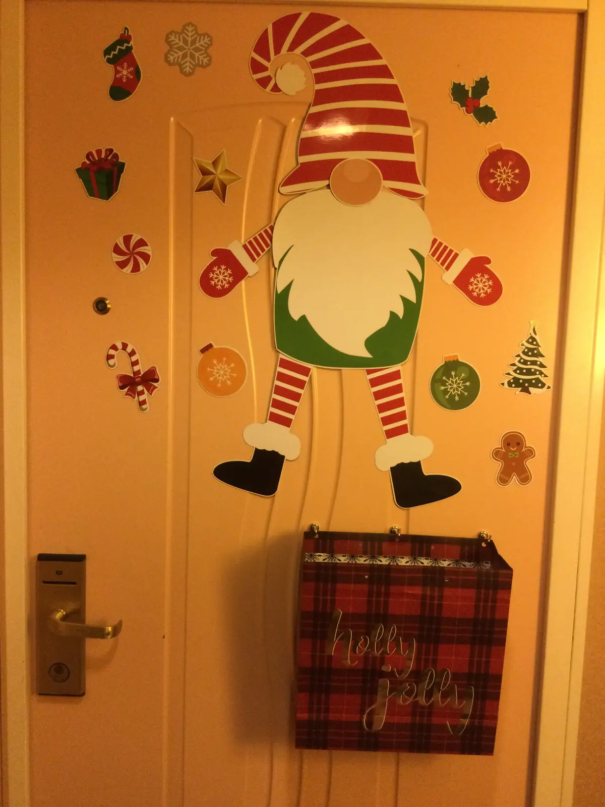 Door decorations for Christmas