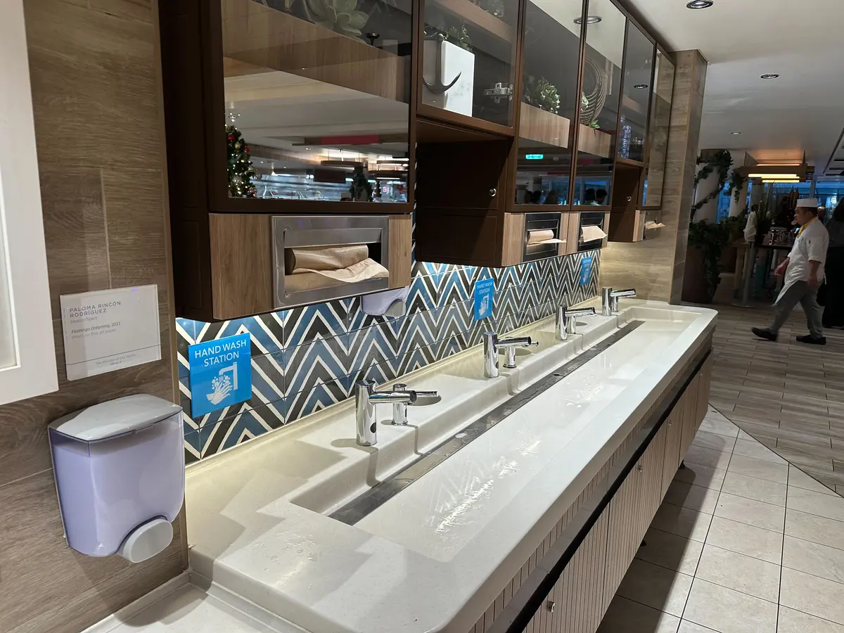 Handwashing station on Wonder