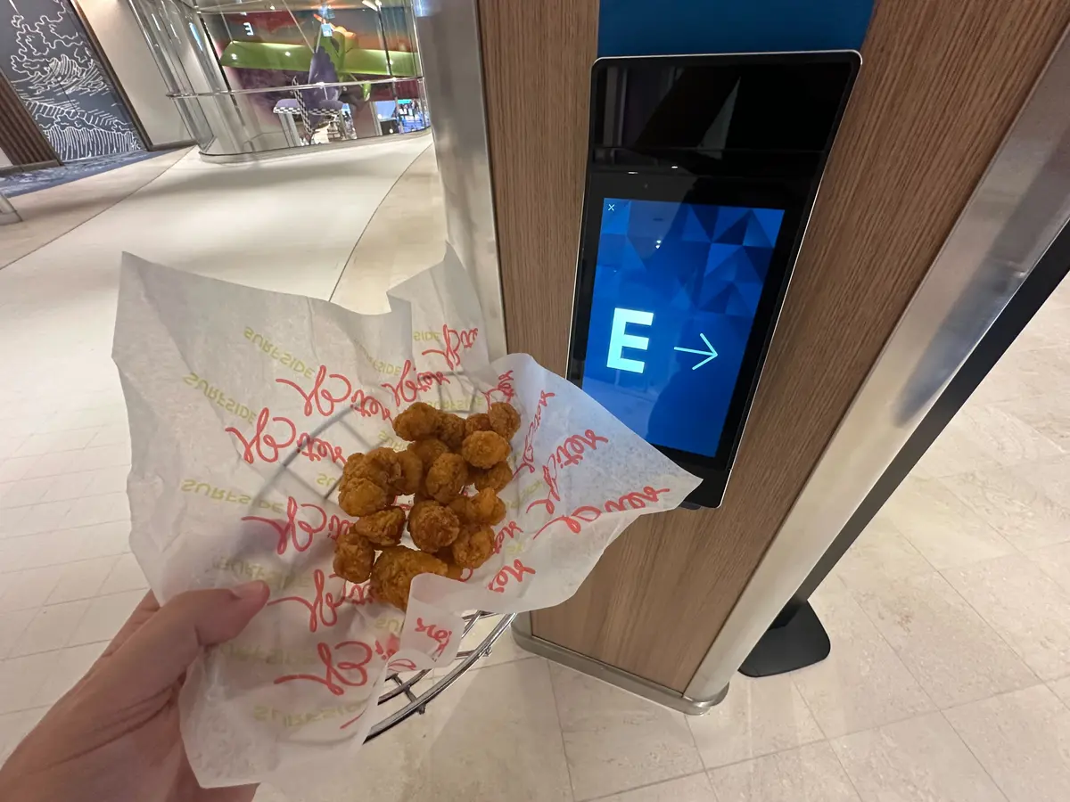 Waiting for the elevator