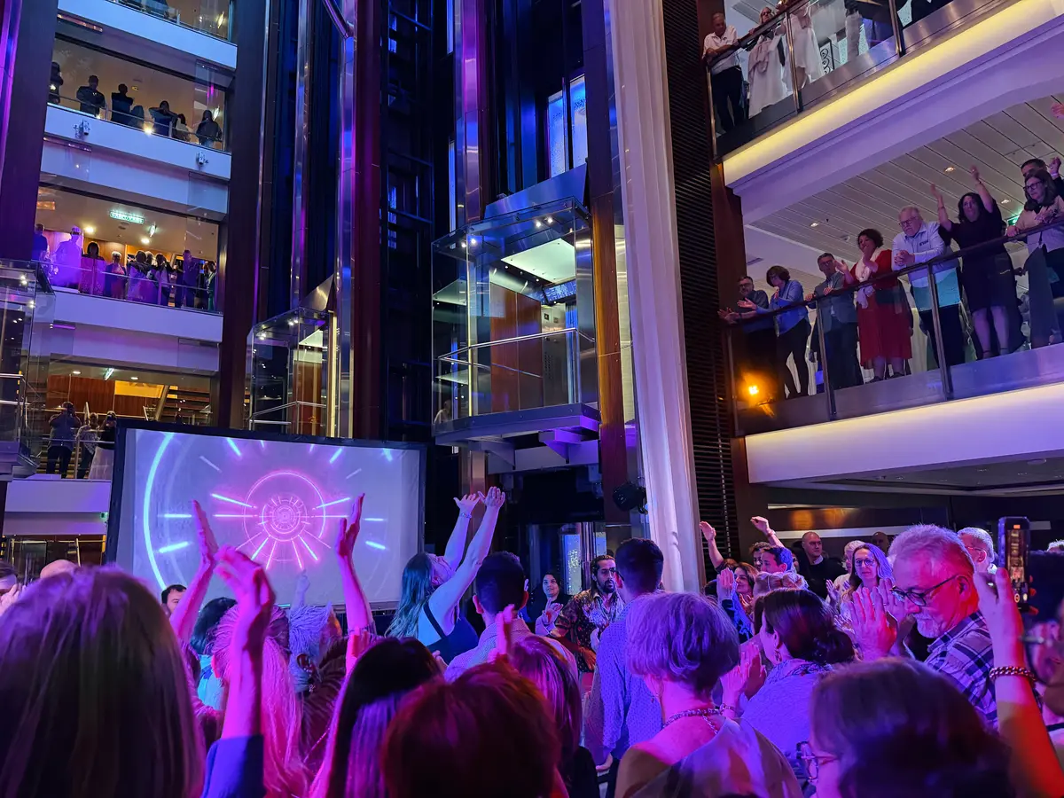 ABBA Sing-A-Long on Celebrity Eclipse