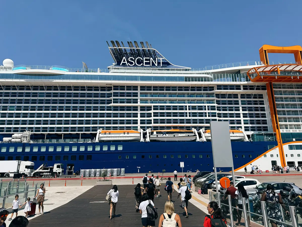 Celebrity Ascent Docked
