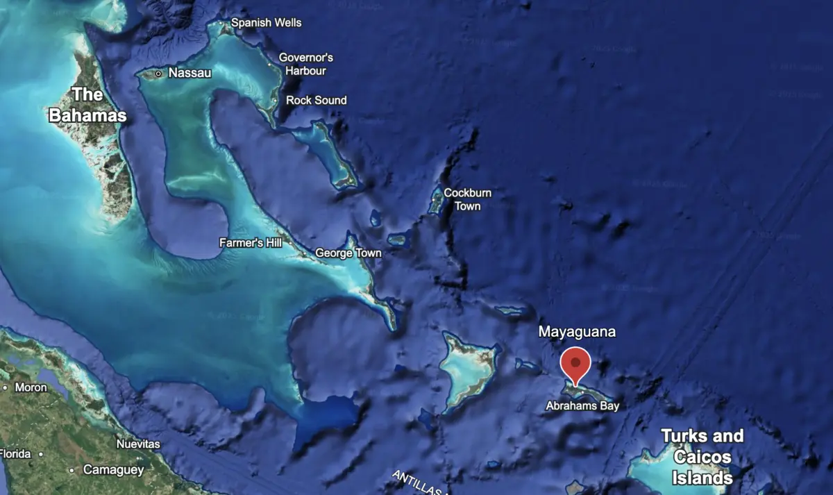 Mayaguana Location Google Earth