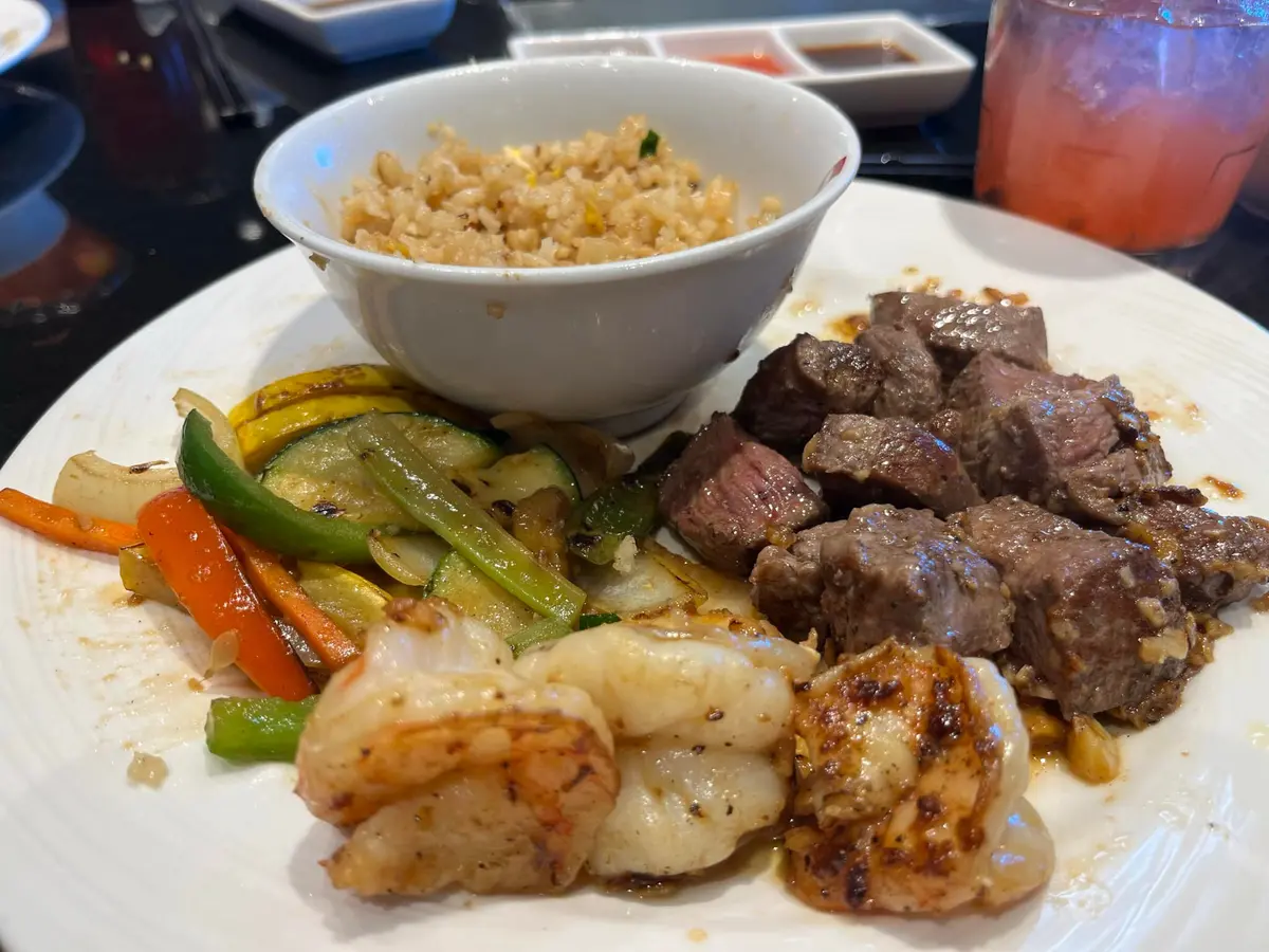 Hibachi meal