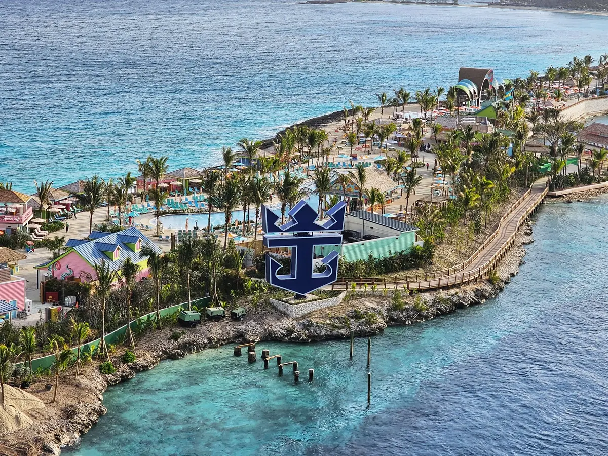 Royal Beach Club aerial view