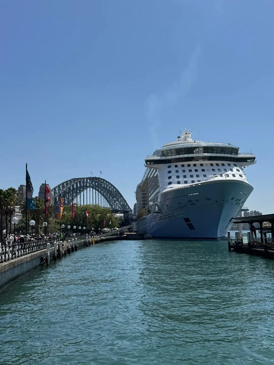 Anthem Embarkation in Sydney, Credit Reddit