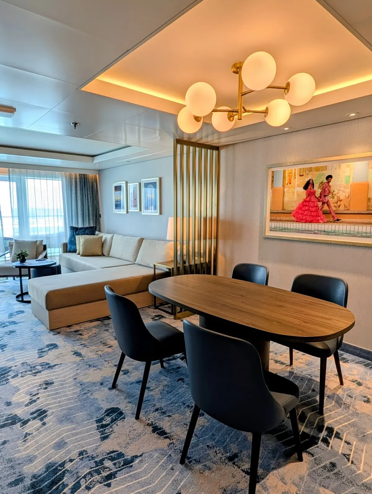 Star of the Seas Owner's Suite Dining Area