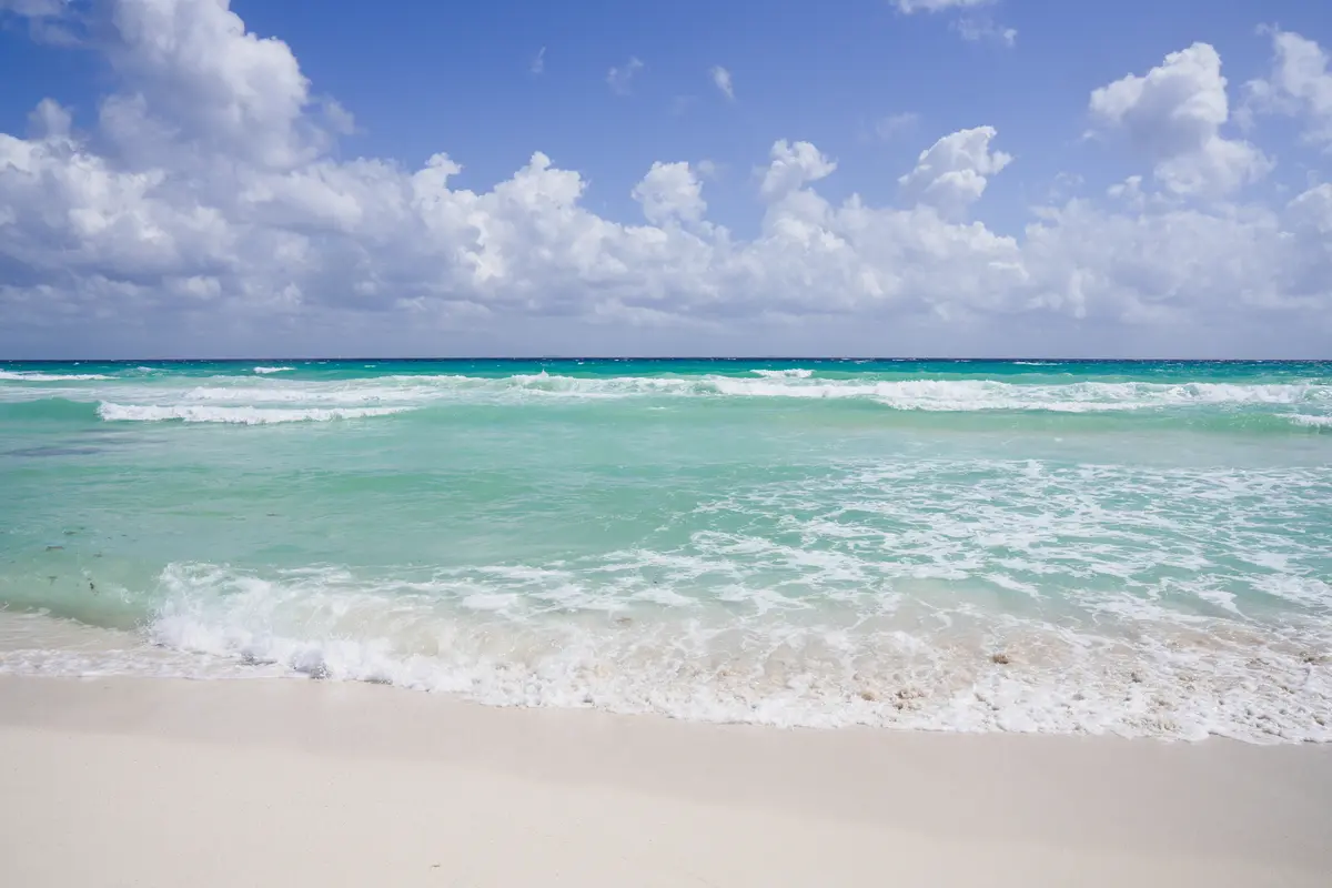 Beach in Playa del Carmen Mexico