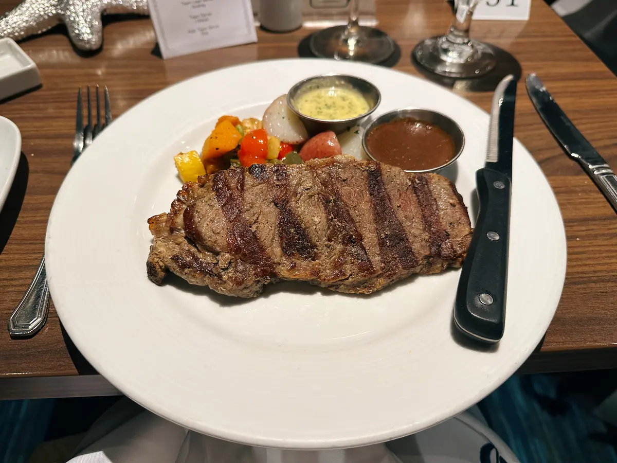 Steak in Carnival's MDR