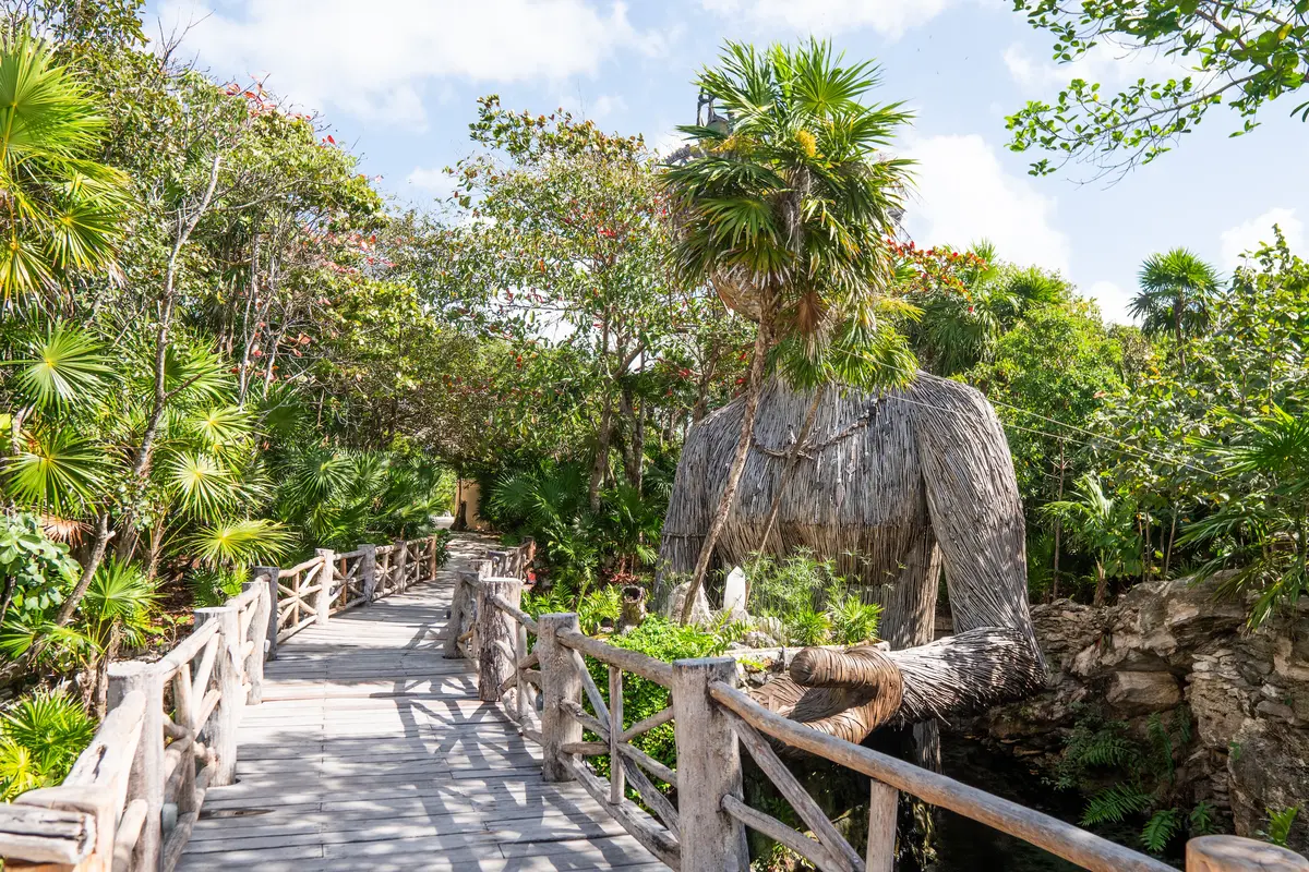 Walkway at Palmaia The House of Aia