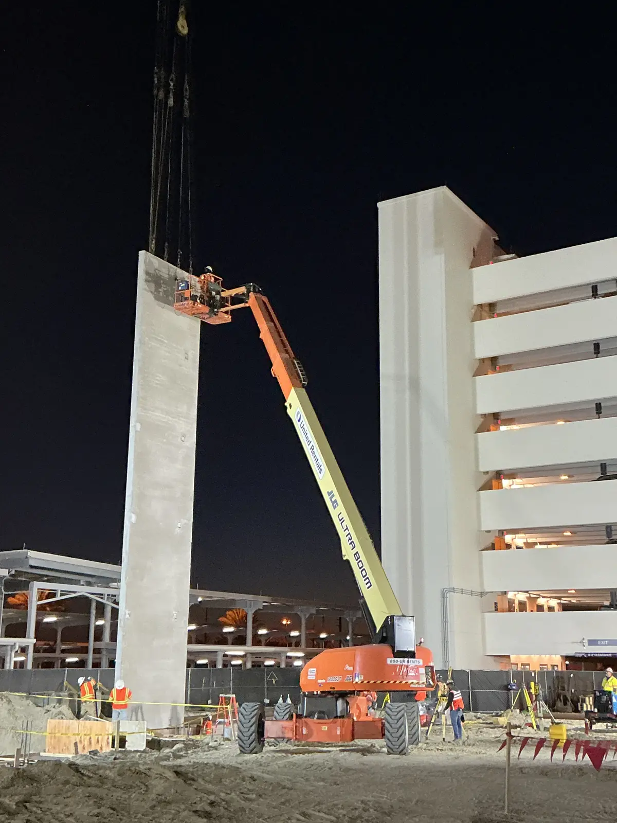 Port Canaveral Parking Garage Construction