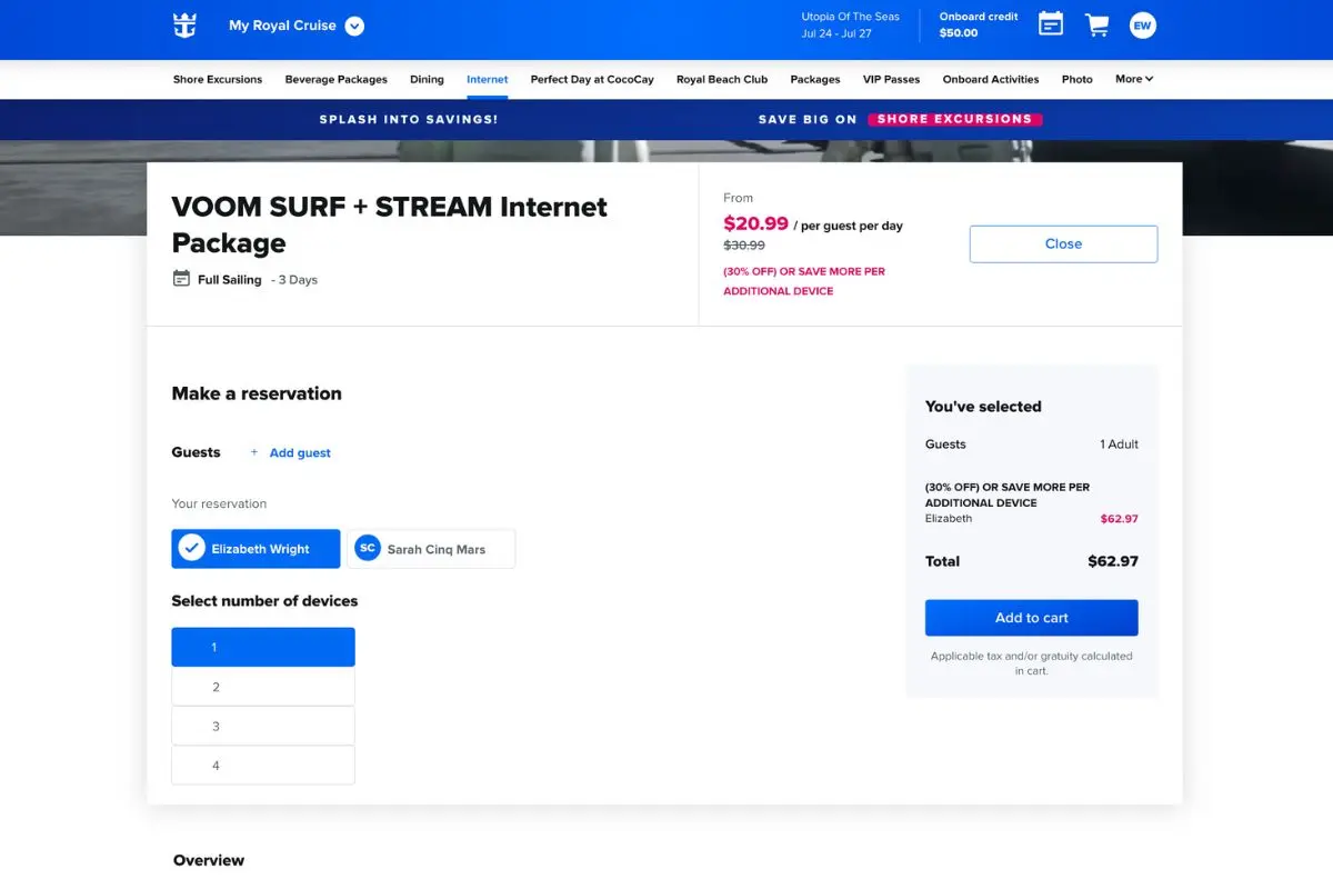 WiFi Cruise Planner WiFi Cruise Planner