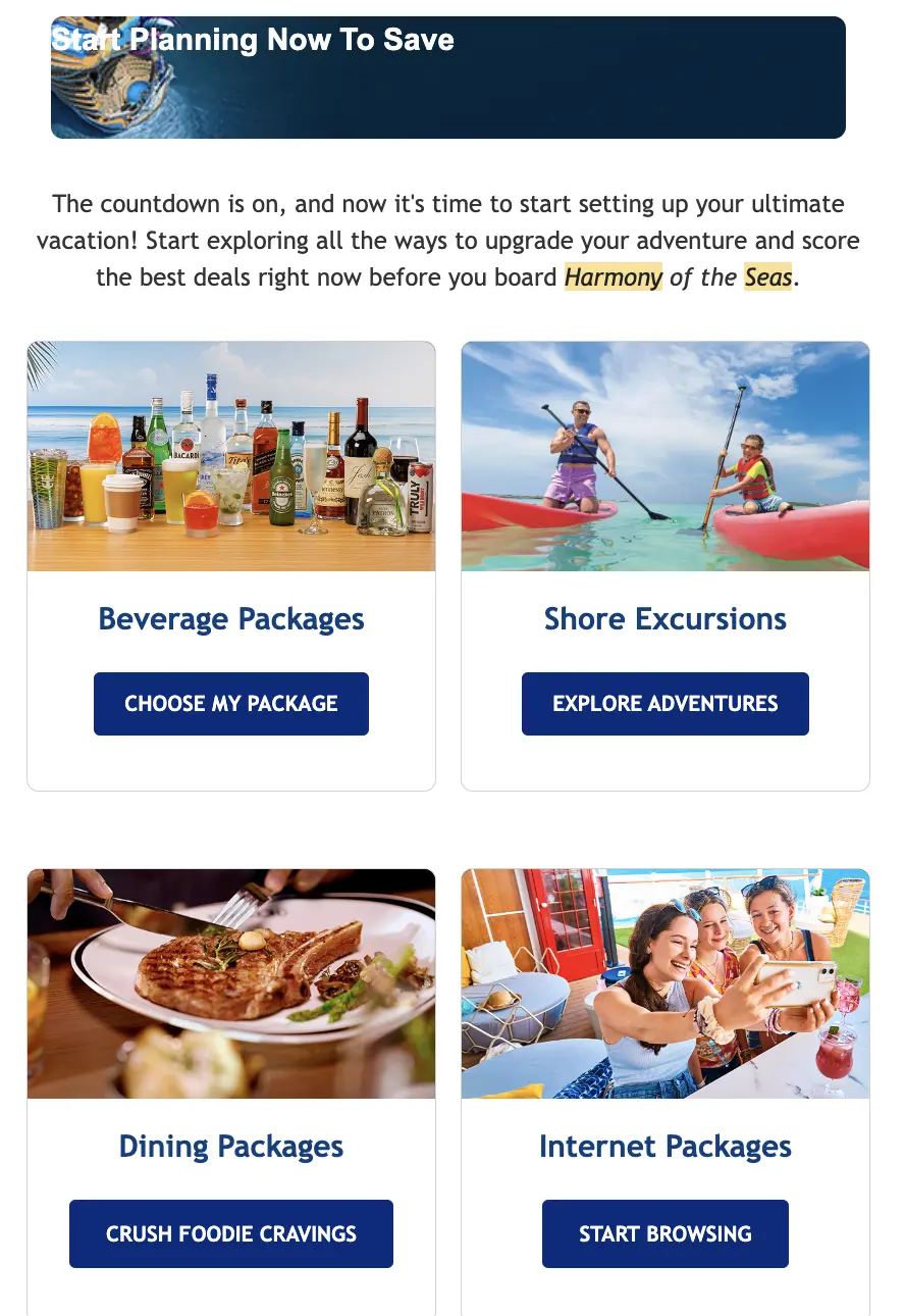 Welcome Aboard Email