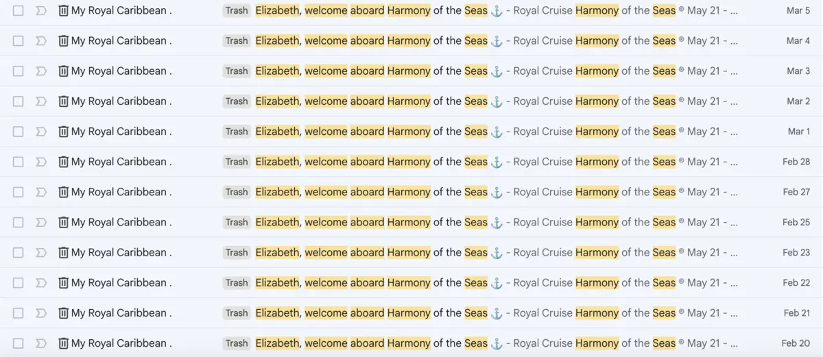 Welcome Aboard Emails